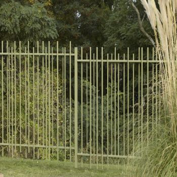 Rudazott kerítések